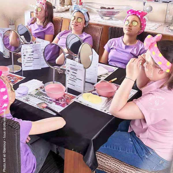 Ateliers maquillage pour les jeunes filles ado et princesse beauty